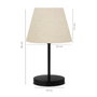 Opviq Lámpara de Mesa Crema AYD - 2569